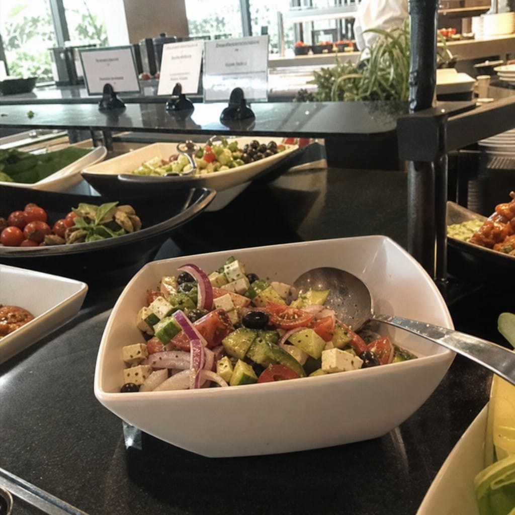 Customer photo review of Curved Bowl 8 inch White Melamine for Table Settings