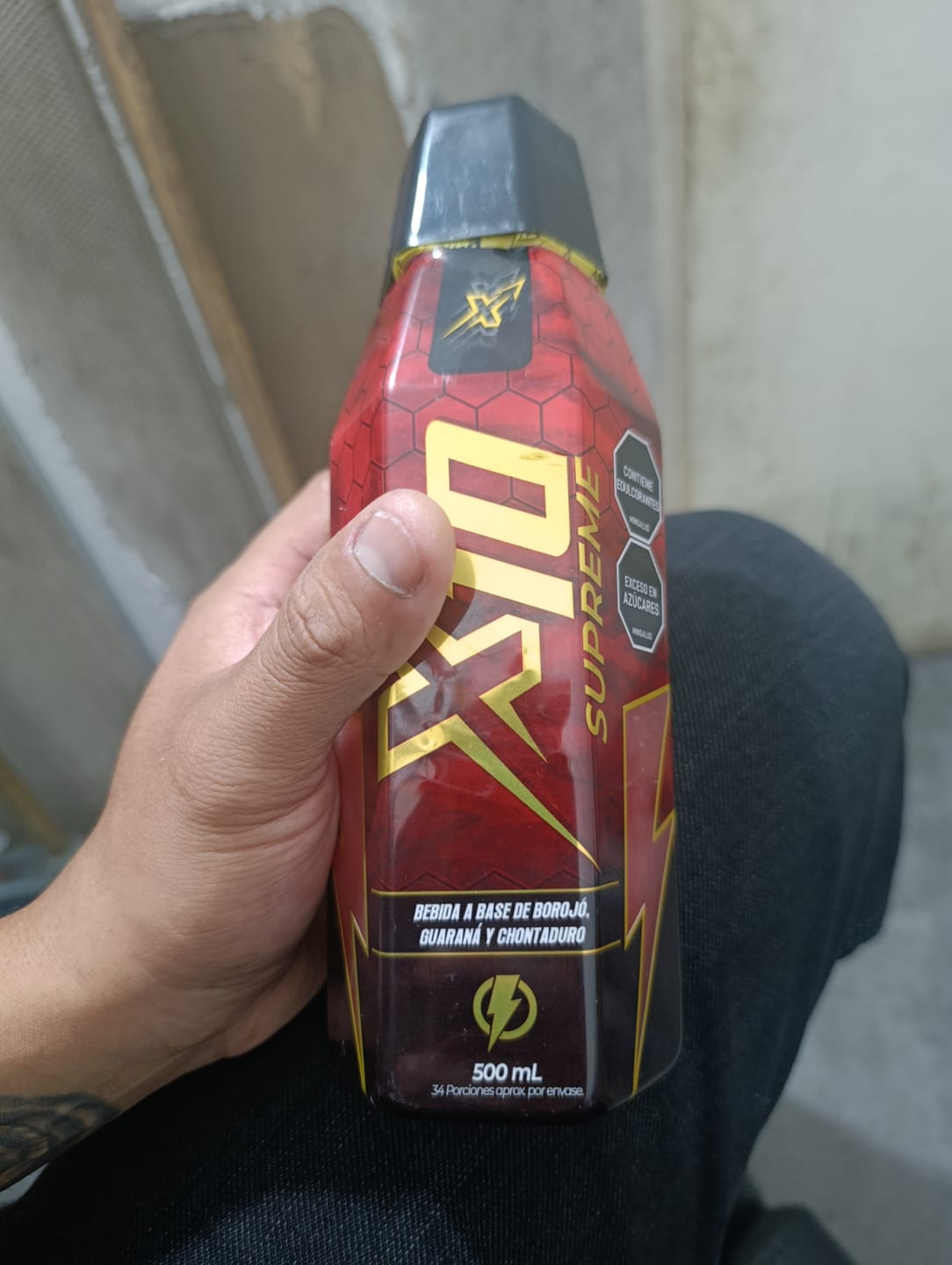Customer photo review of x10 Supreme 500 ml