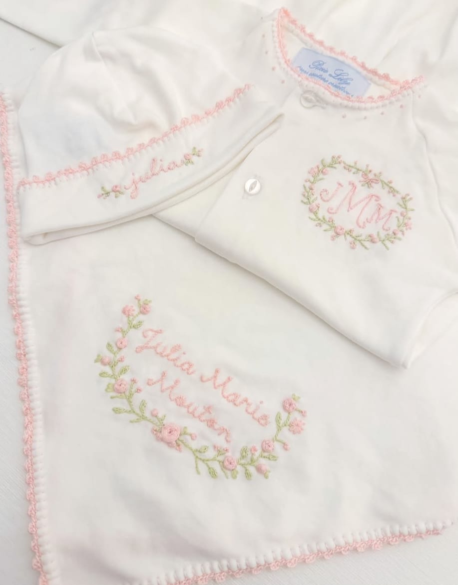 Customer photo review of Jersey Receiving Blanket