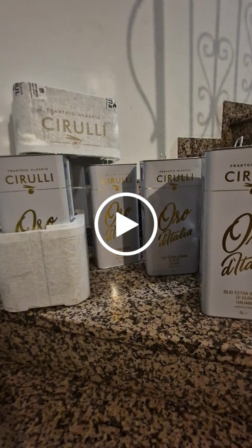 Customer video review of 1 lattina di olio extravergine di oliva • 5 Litri