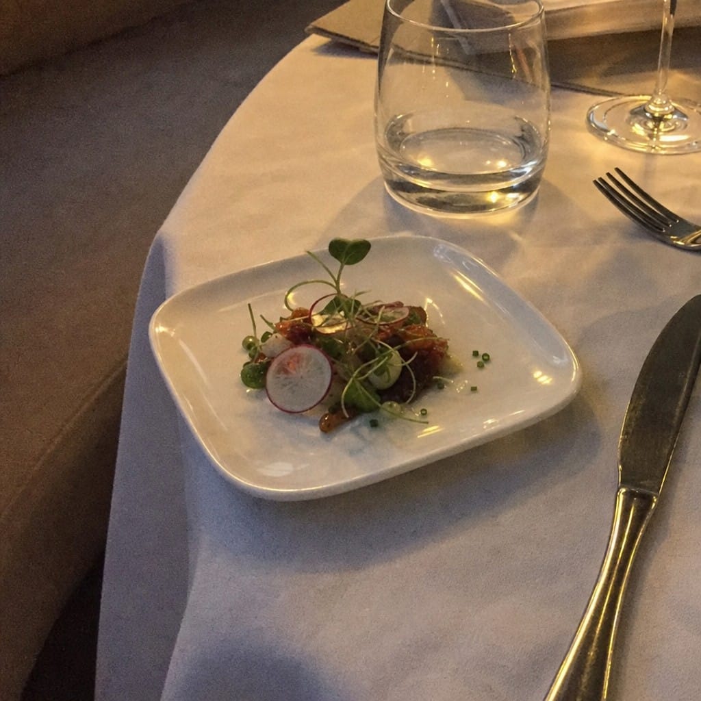 Customer photo review of Squared Oblong Plates 126 x 154mm White Porcelain for Elegant Dining (Pack of 12)