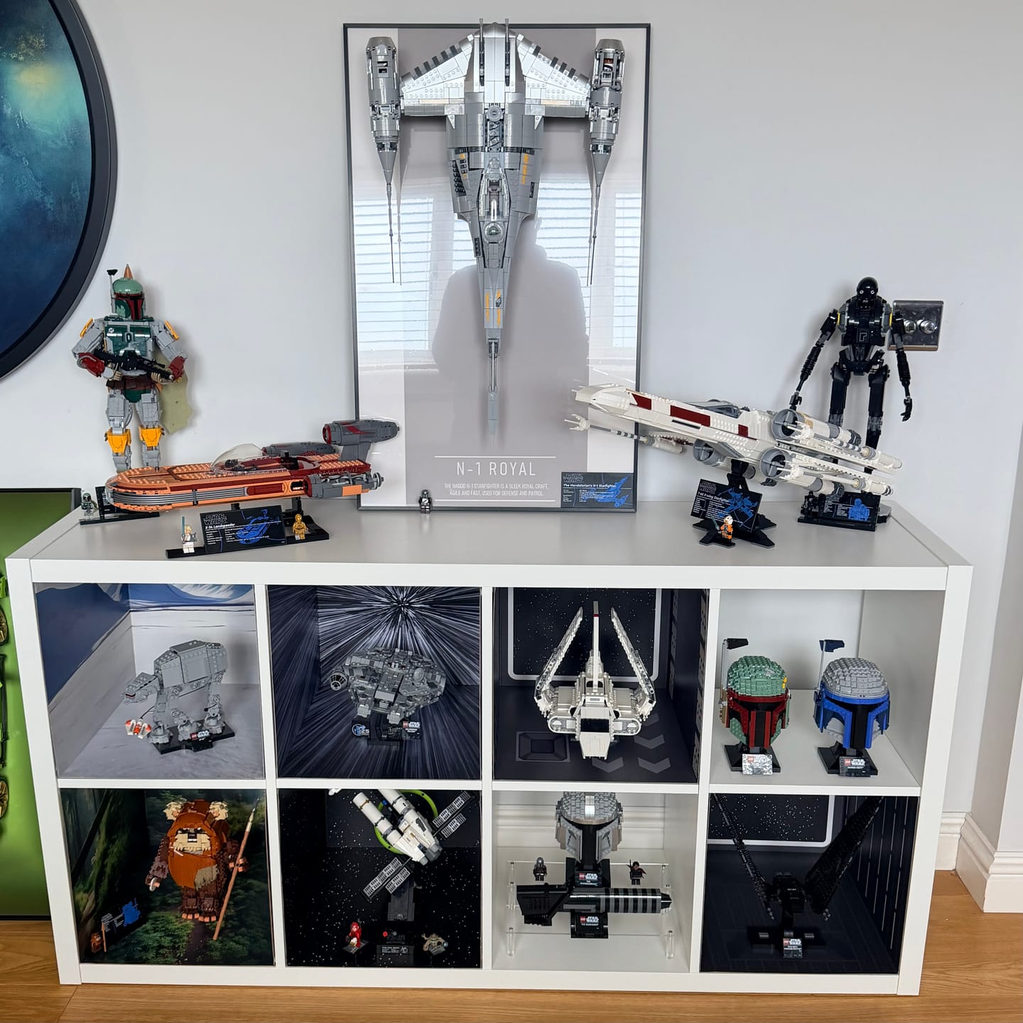 Customer photo review of Punch it & Frigid Frontier Adventure Sides - for Ikea® Kallax