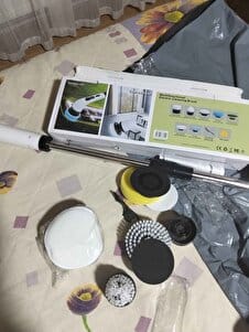 Customer photo review of 7'si 1 Arada Kablosuz Elektrikli Temizlik Fırçası
