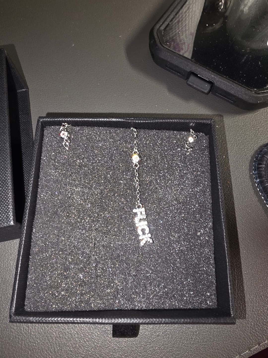 Customer photo review of Fuck Necklace