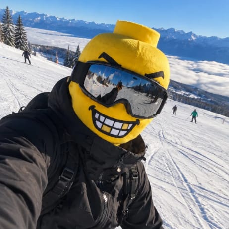 Customer photo review of BrickHead SkiMaske
