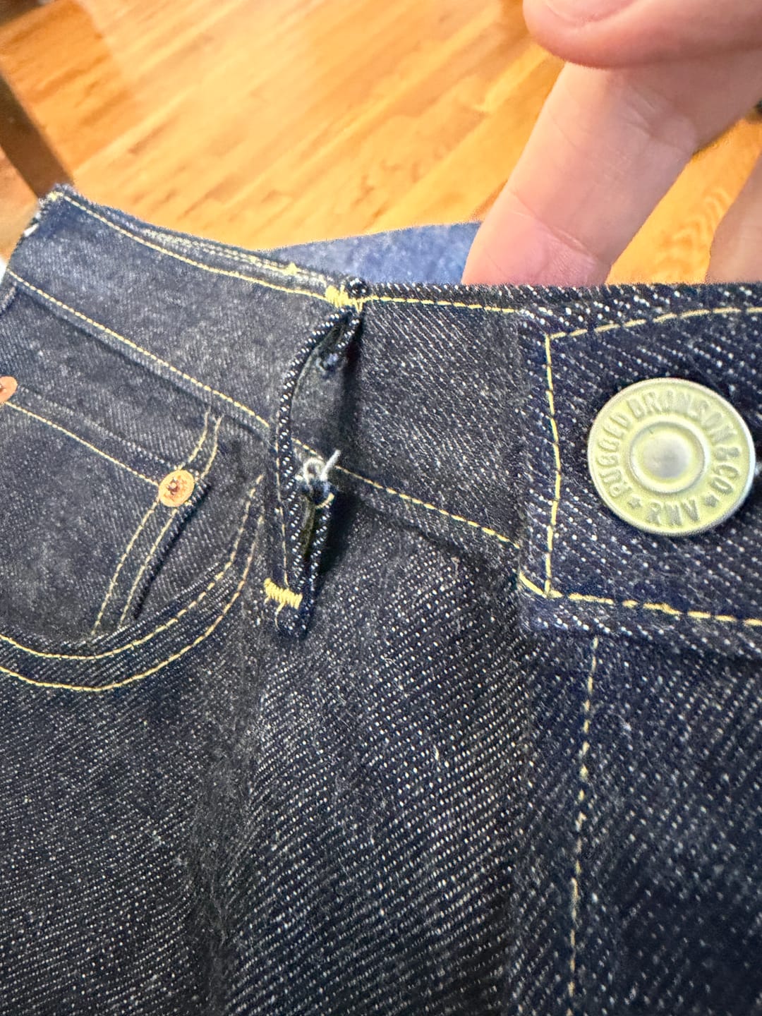 Customer photo review of Lot 37801XX 1937 Selvedge Denim Jeans