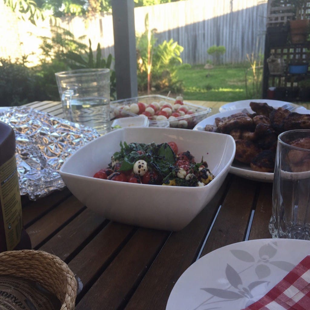 Customer photo review of Curved Bowl 8 inch White Melamine for Table Settings