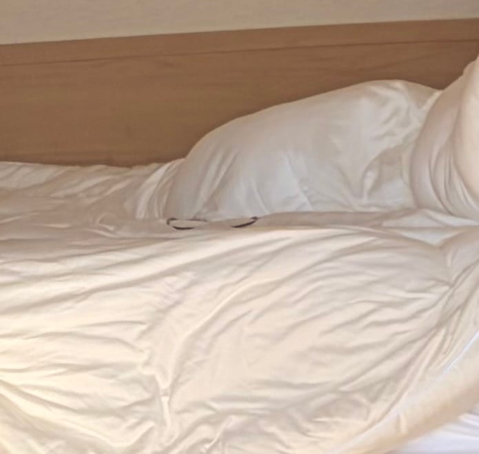 Customer photo review of MarshMellow Comforter