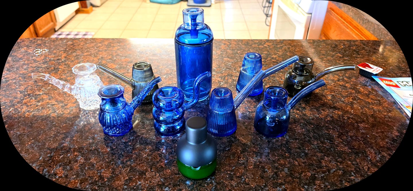 Customer photo review of Vesper Gravity Bong