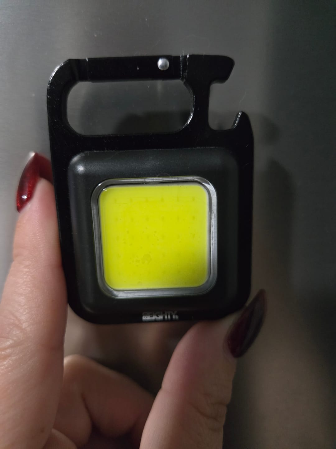 Customer photo review of 80Eighty® Mini 3-1 Flashlight Keychain
