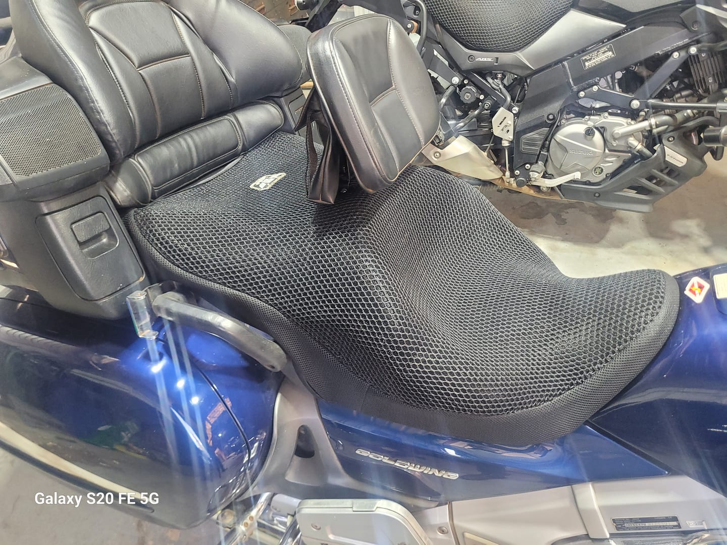 Customer photo review of Wind Rider Seat Cover