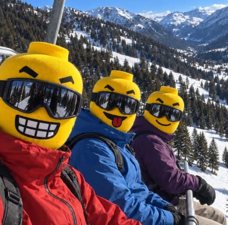 Customer photo review of BrickHead SkiMaske