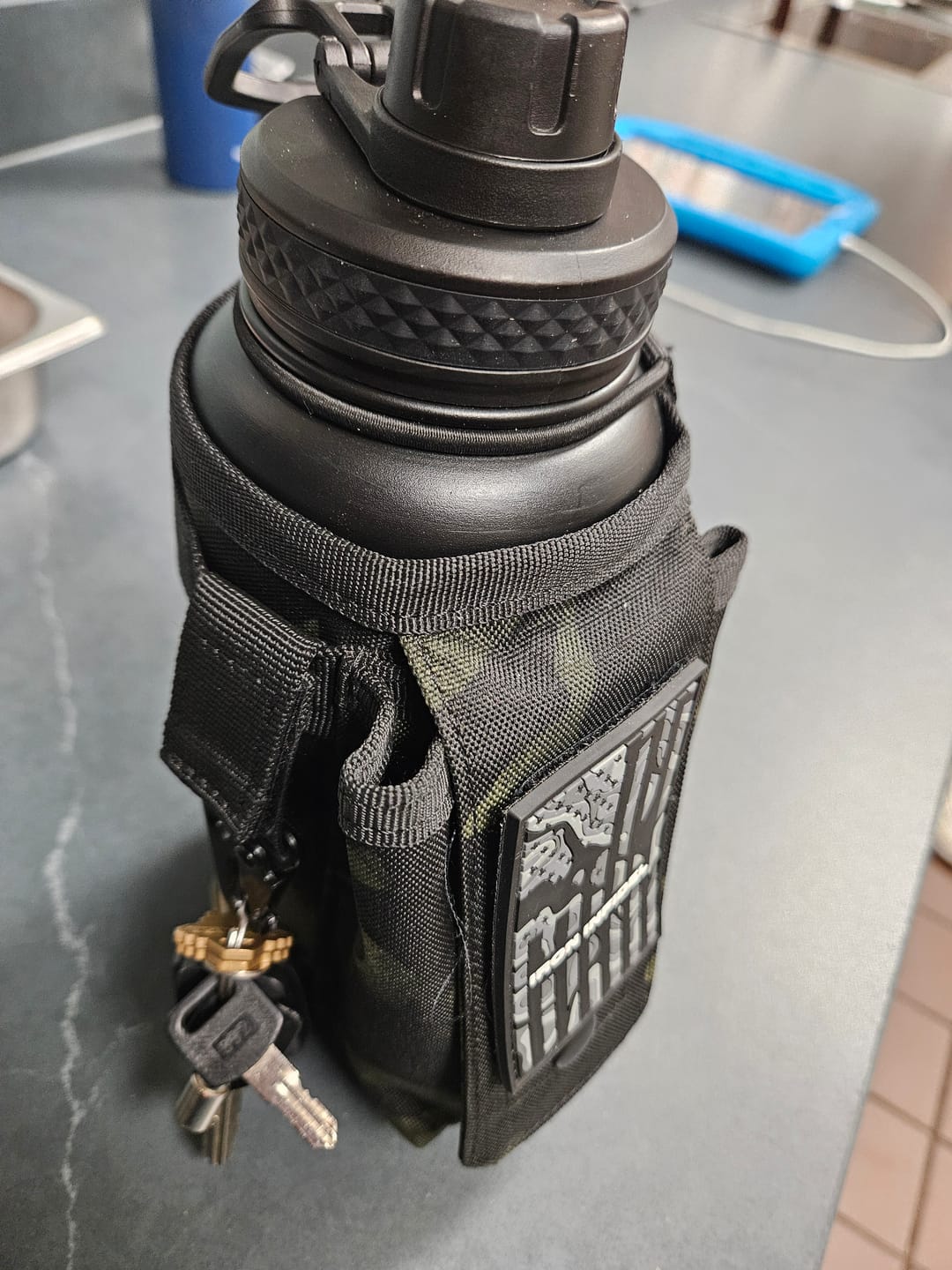 Customer photo review of 32oz Compact Battle Bottles