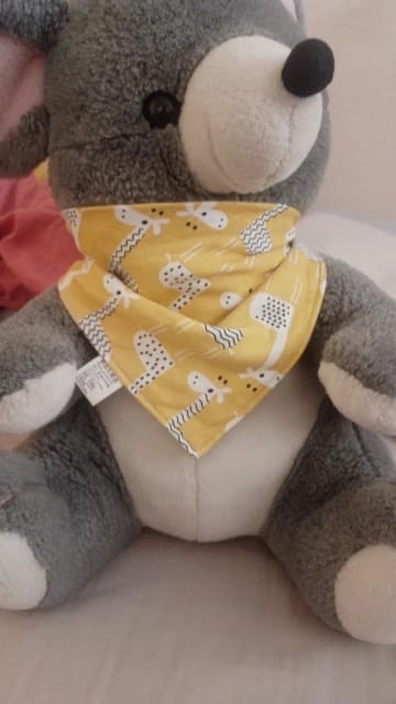 Customer photo review of baberos impermeables 5 Piezas