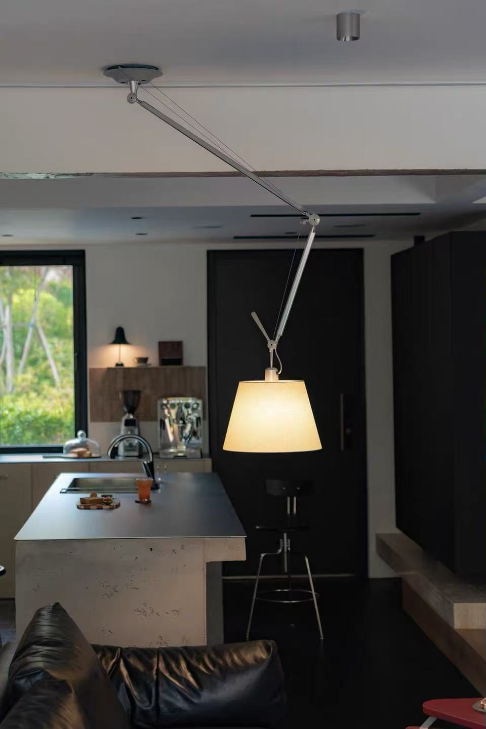 Customer photo review of WOMO Modern Swing Arm Pendant Ligh-WM3203