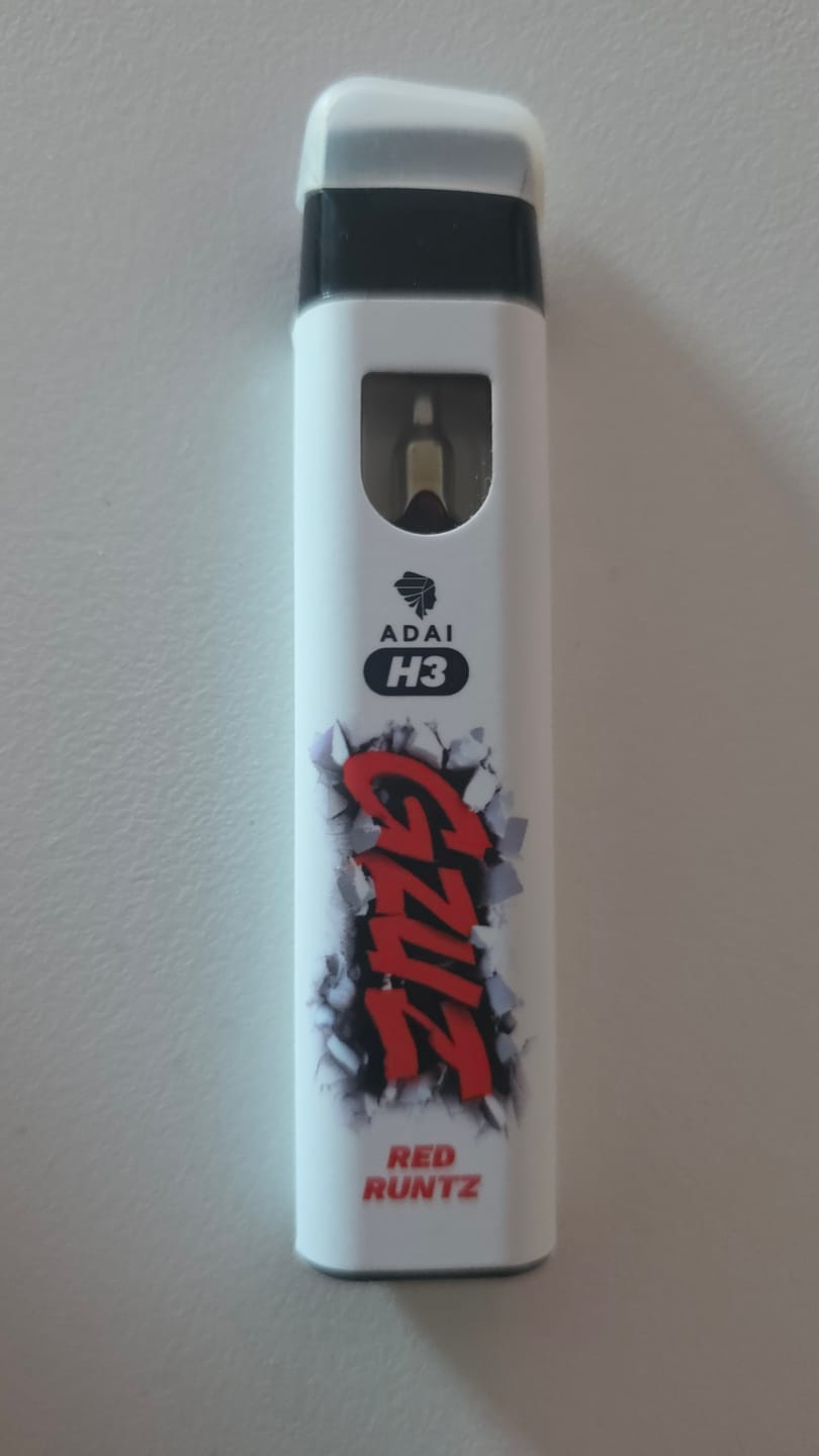 Customer photo review of Gzuz H3 Vape Pen - Red Runtz