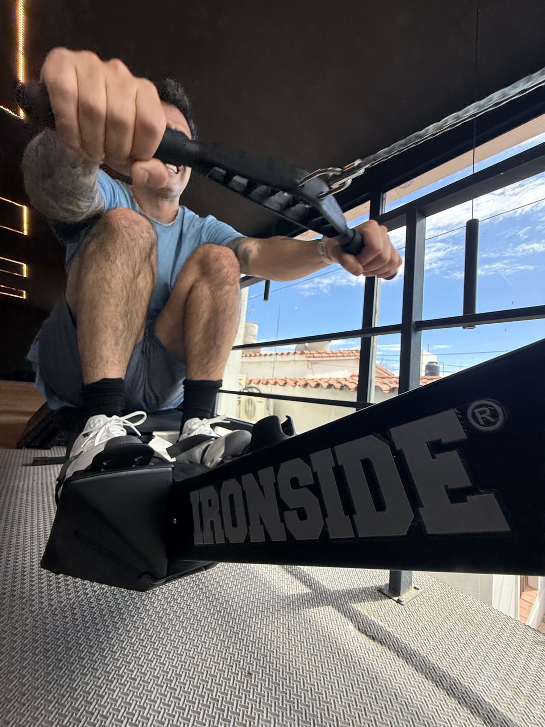Customer photo review of Pack IRONSIDE Hybrid Remadora + Ski Erg