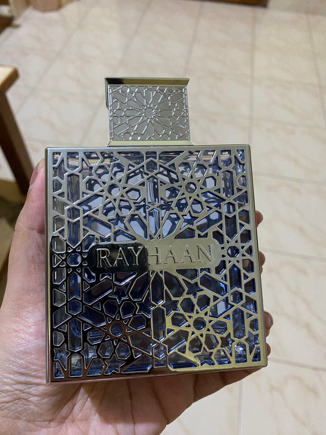 Customer photo review of Rayhaan Aquatica Eau De Parfum For Unisex