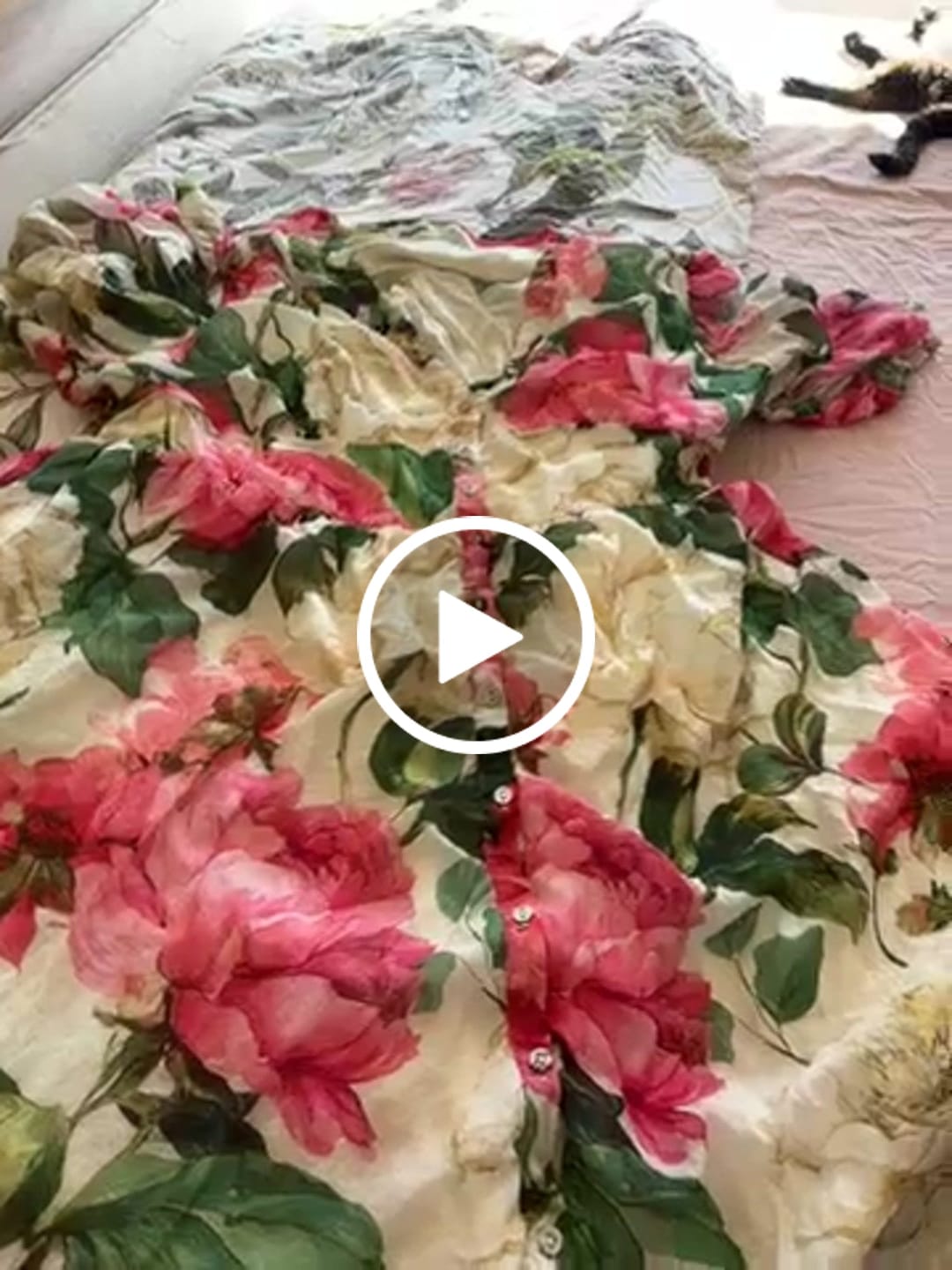 Customer video review of Montanna Midi Dress in Pink