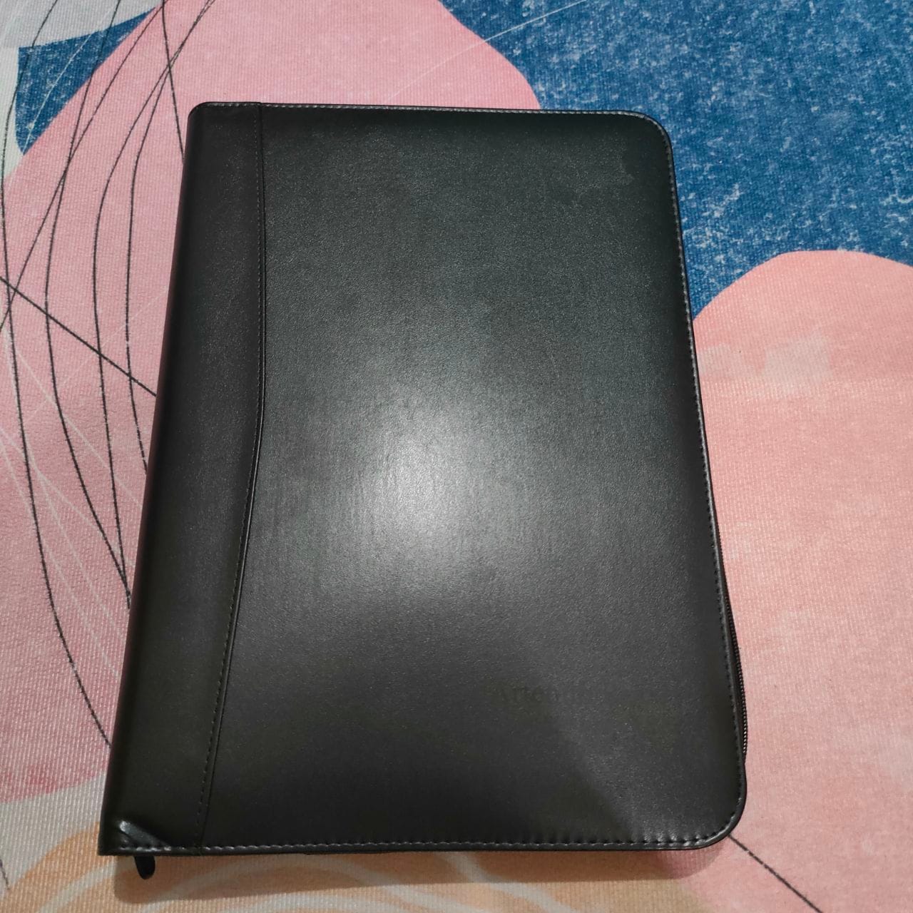 Customer photo review of Leather Portfolio Bag With Handle