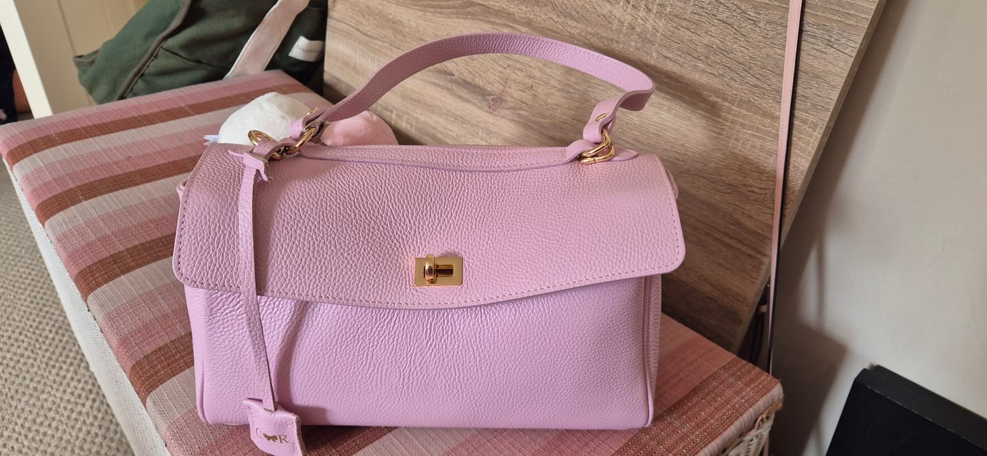 Customer photo review of The Olivia Shoulder Bag
