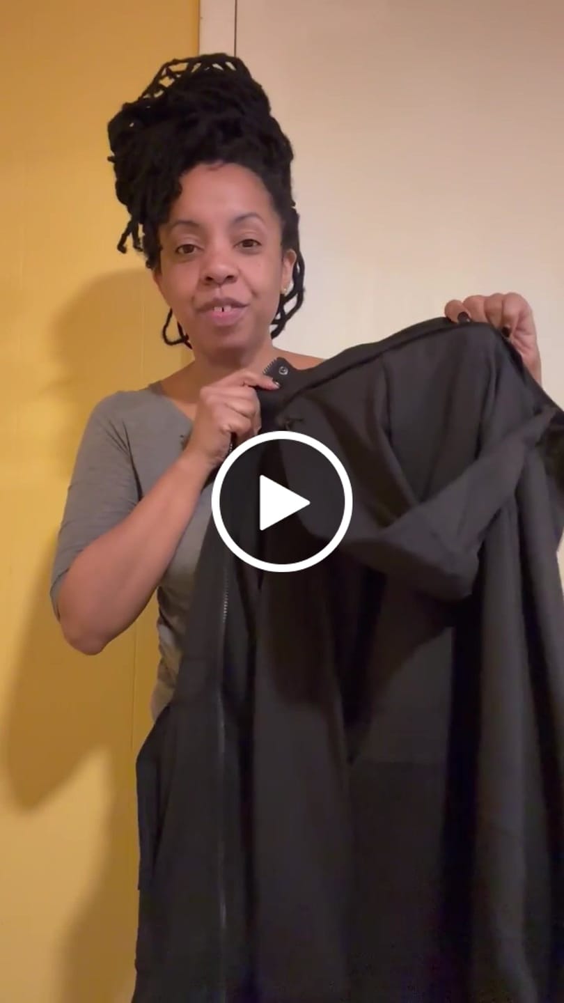 Customer video review of Madison Long Jacket
