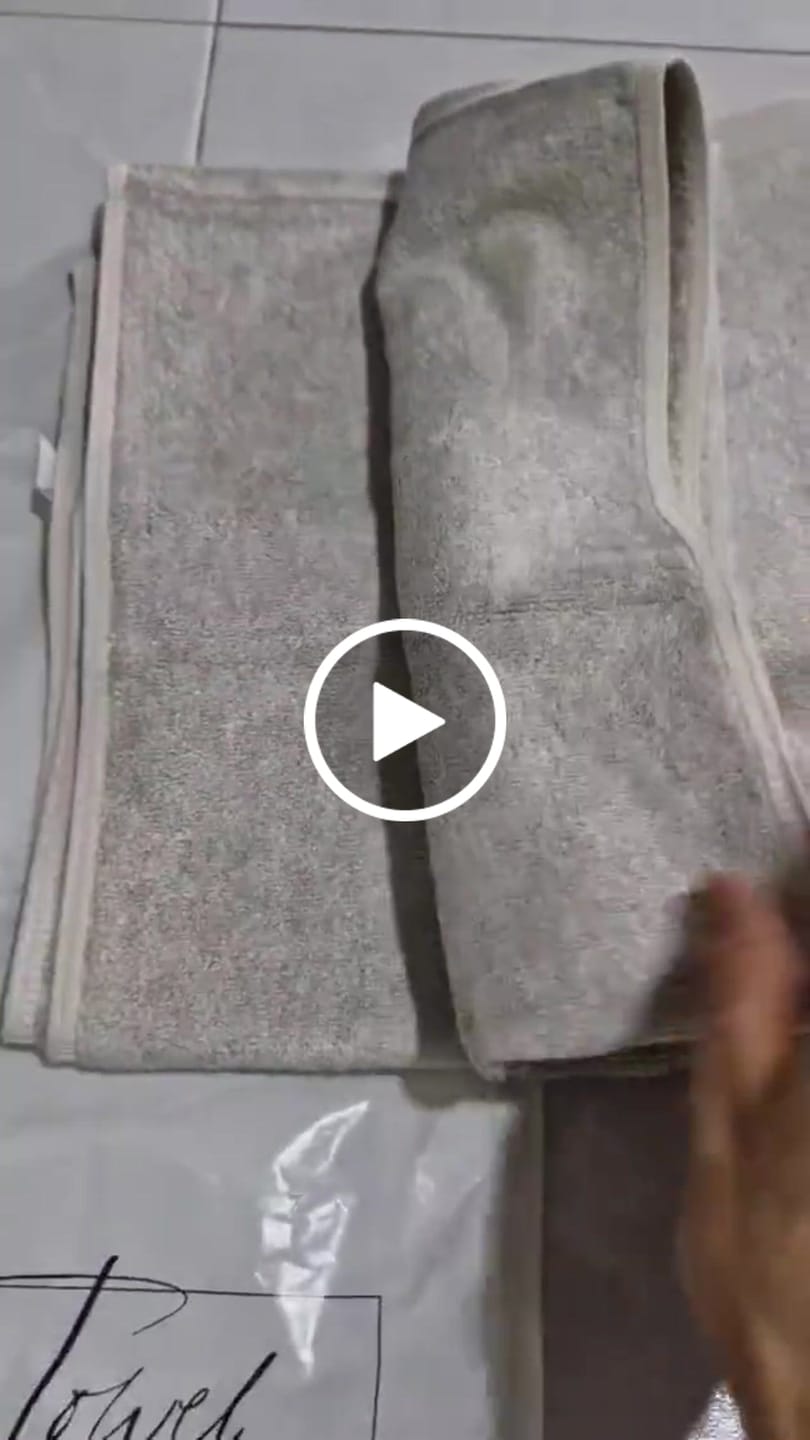 Customer video review of Premium Copper Bath Towel | Antibacterial
