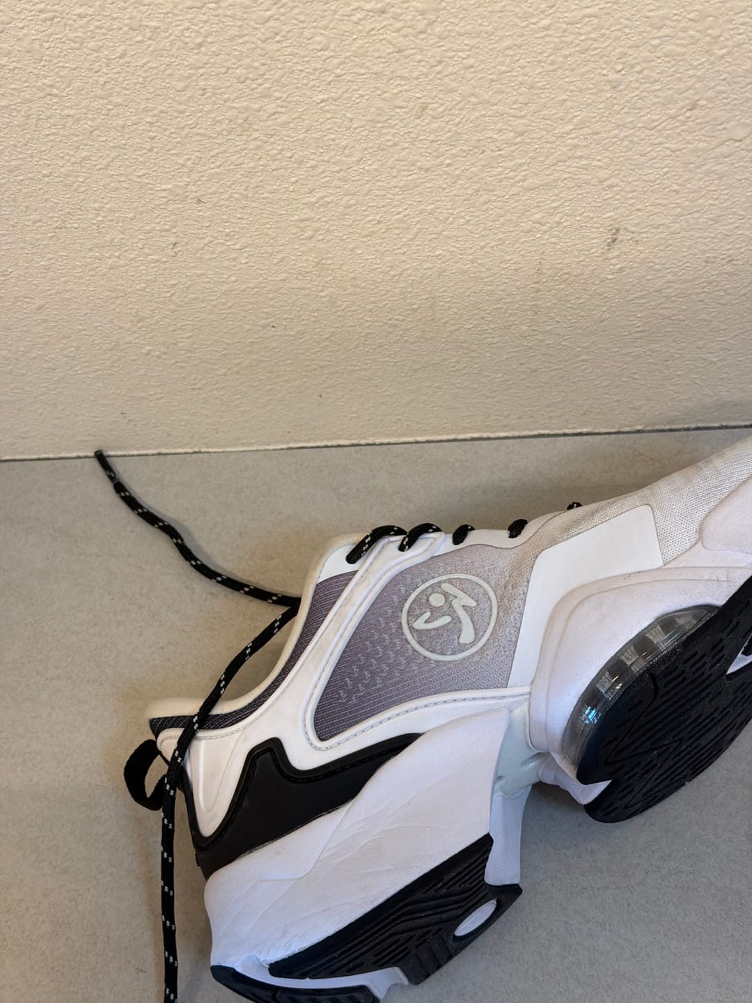 Customer photo review of Zumba Air Stomp - White/Black