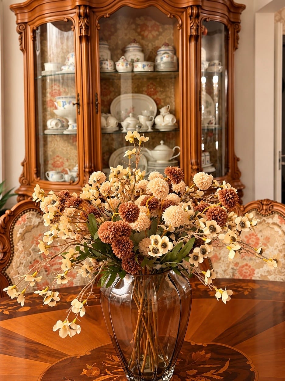 Customer photo review of Wax Arrangement - Crème mix