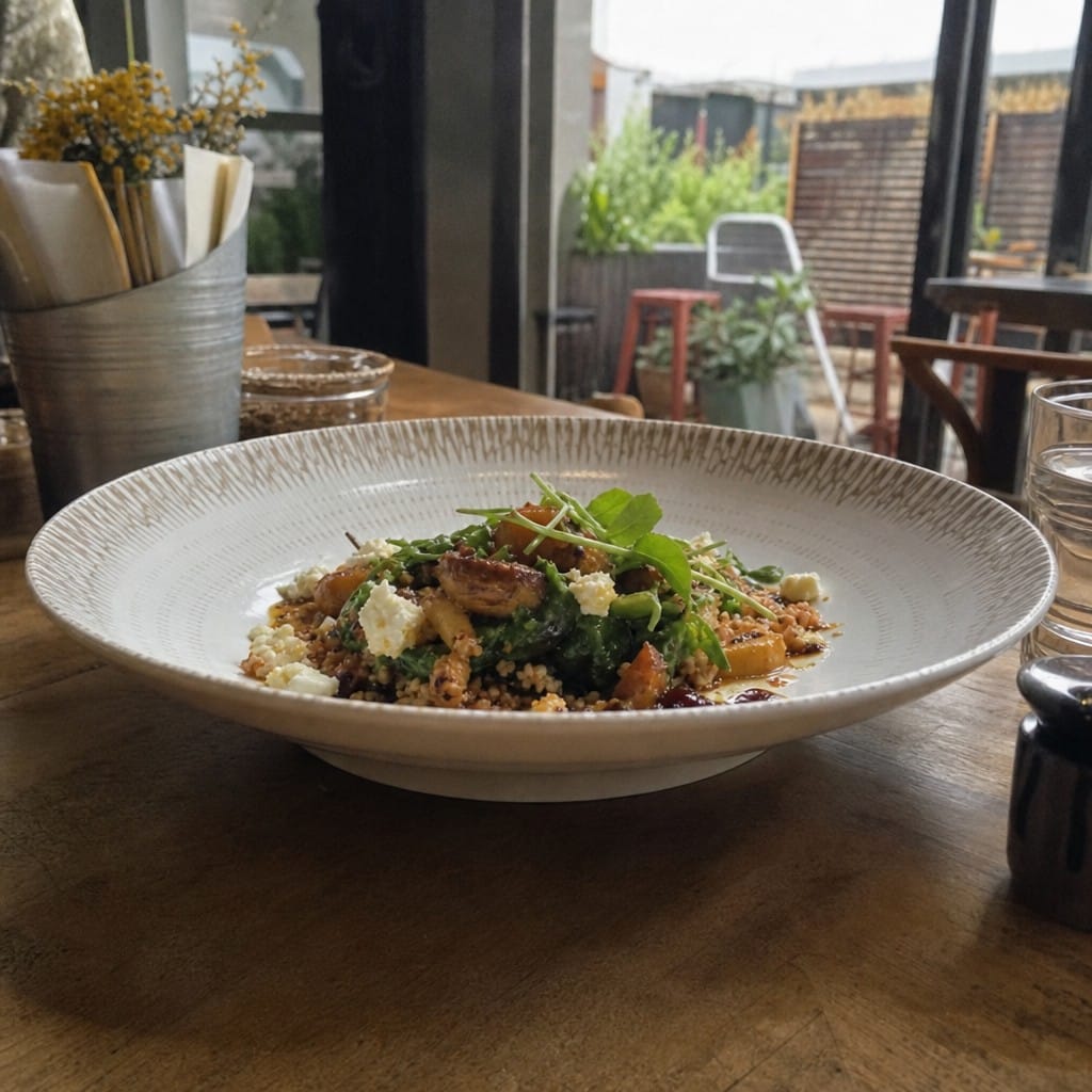Customer photo review of Coupe Bowls 248mm Ceramic for Food Presentation (Pack of 12)