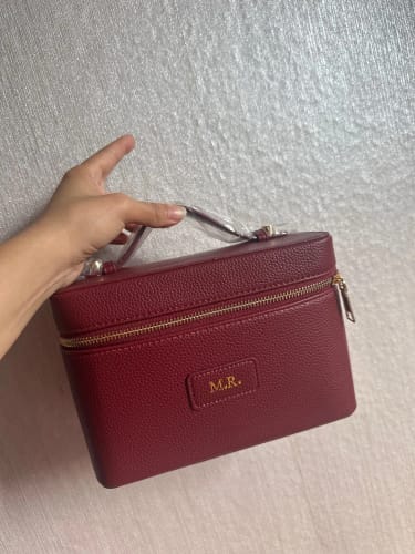 Customer photo review of Vanity Case en Cuir