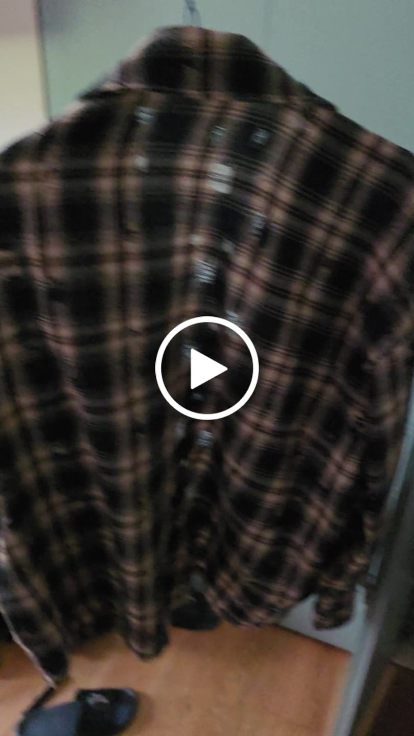Customer video review of Distressed Shirt  Navy