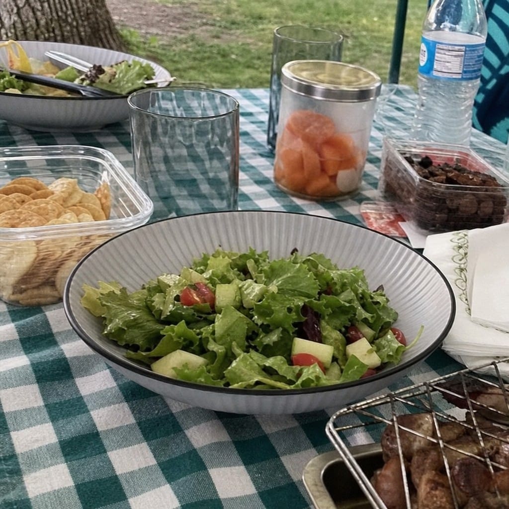 Customer photo review of Organic Bowls 600ml Glass for Stylish Dining (Pack of 6)