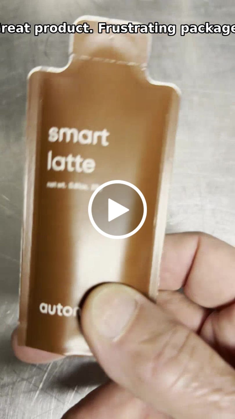 Customer video review of smart latte travel pack (6 sachets, one-time purchase)