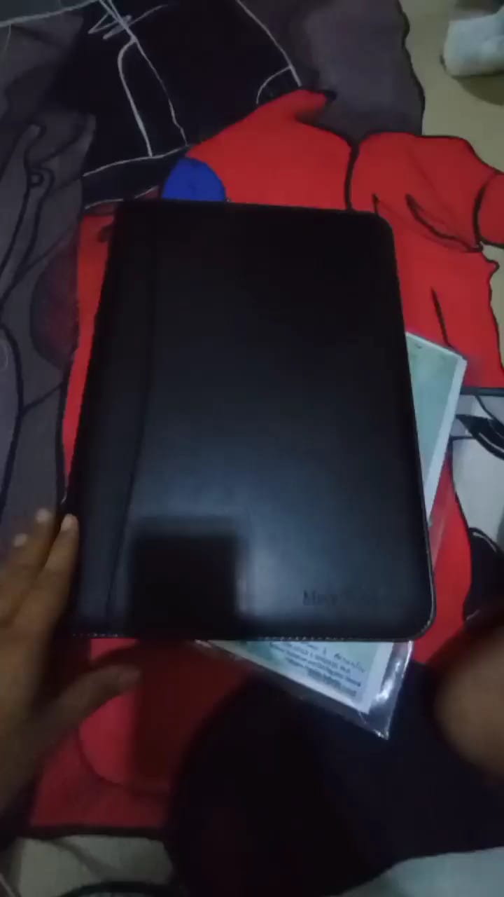 Customer photo review of Leather Portfolio Bag With Handle