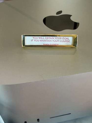 Customer photo review of Fortune Frame - Gold