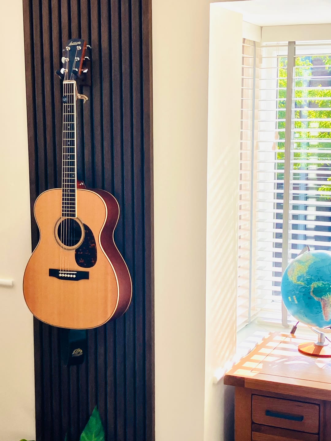 Customer photo review of Wooden Wall Panel | Smoked Oak | Premium 3-sided Wood Veneer