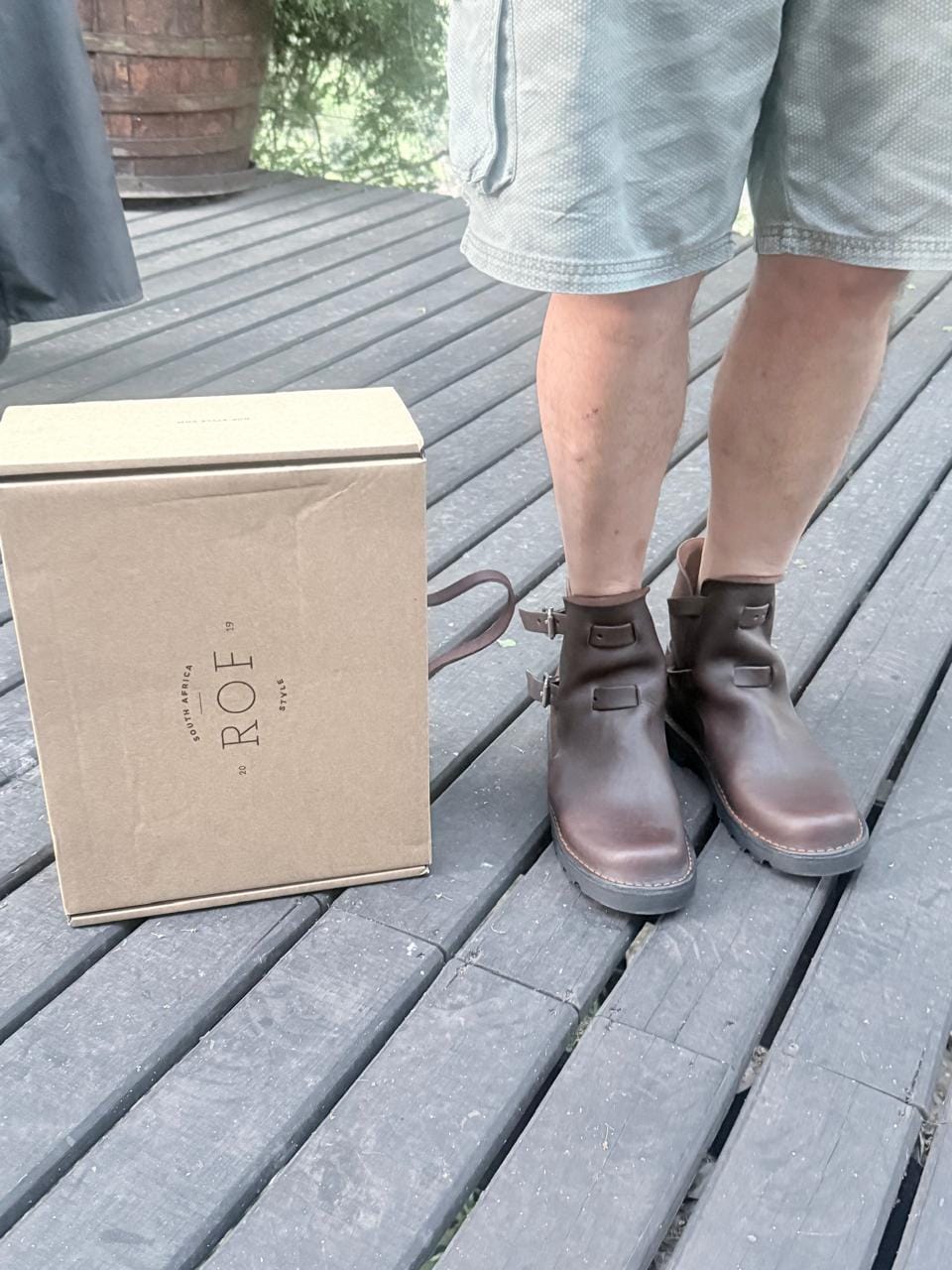 Customer photo review of Brown Tankwa Boot