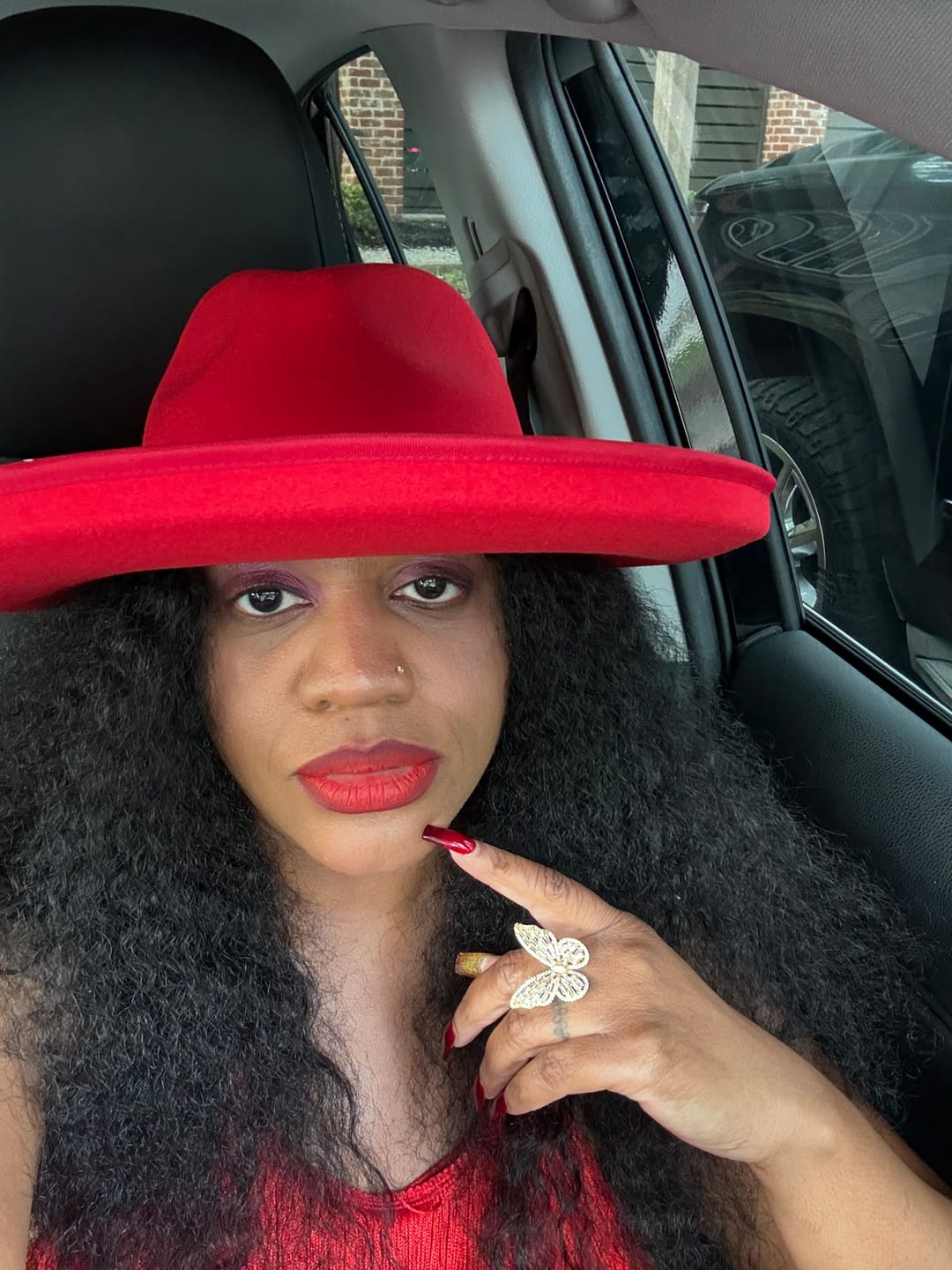 Customer photo review of Dallas Pencil Brim Fedora - Black