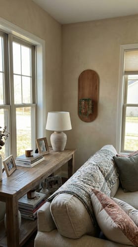 Customer photo review of Rustic Wall Planter Living Room And Entryway