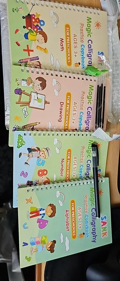 Customer photo review of EUROROX™ Magic Writing Practice Book