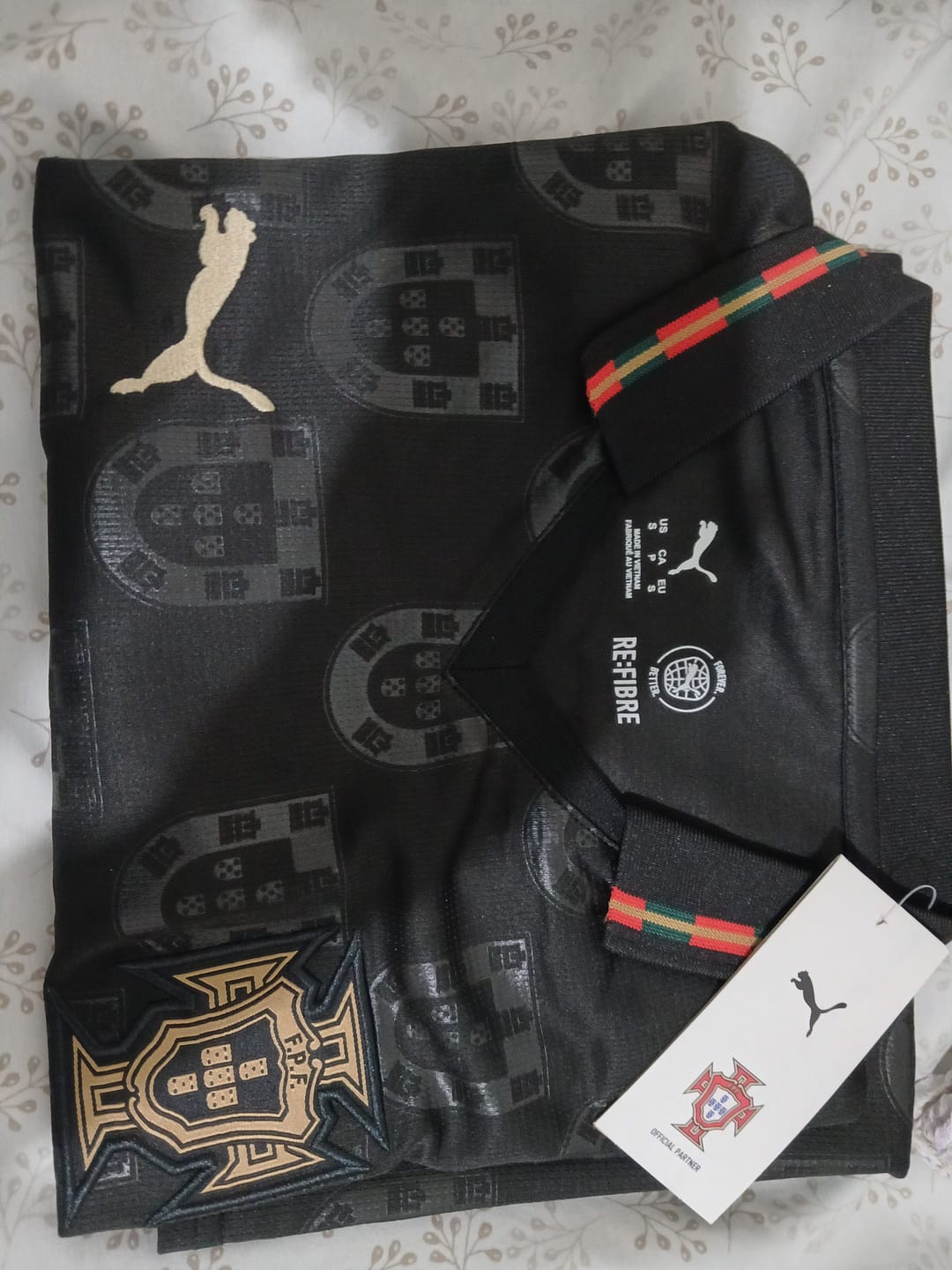 Customer photo review of RONALDO #7, Portugal Especial Pantera Negra 2025 (Envío Express)