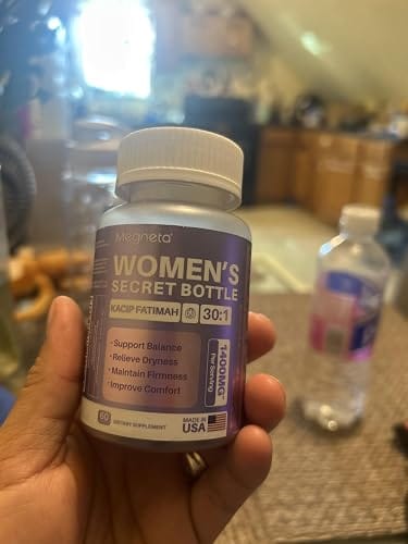 Customer photo review of Women's Intimate Wellness & Hydration Capsules with Kacip Fatimah & Slippery Elm, 60 Capsules