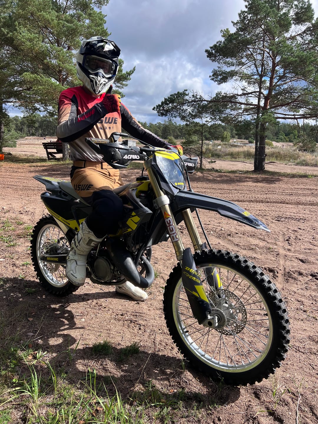 Customer photo review of Kalk Off-Road Pant