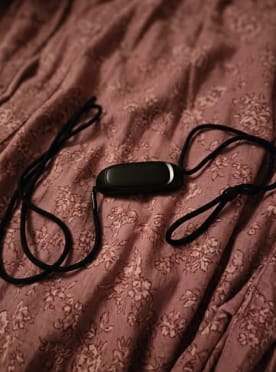 Customer photo review of Dispositivo antirronquidos silencioso con pulsos suaves