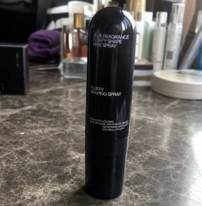 Customer photo review of 90ml Fluffy Volumizing Hair Shaping Spray, Long‑Lasting Mist with Sweet Peach Fragrance