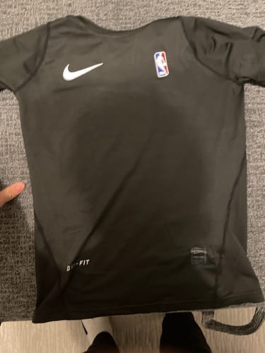 Customer photo review of Elite Pro Black Compression T-Shirt