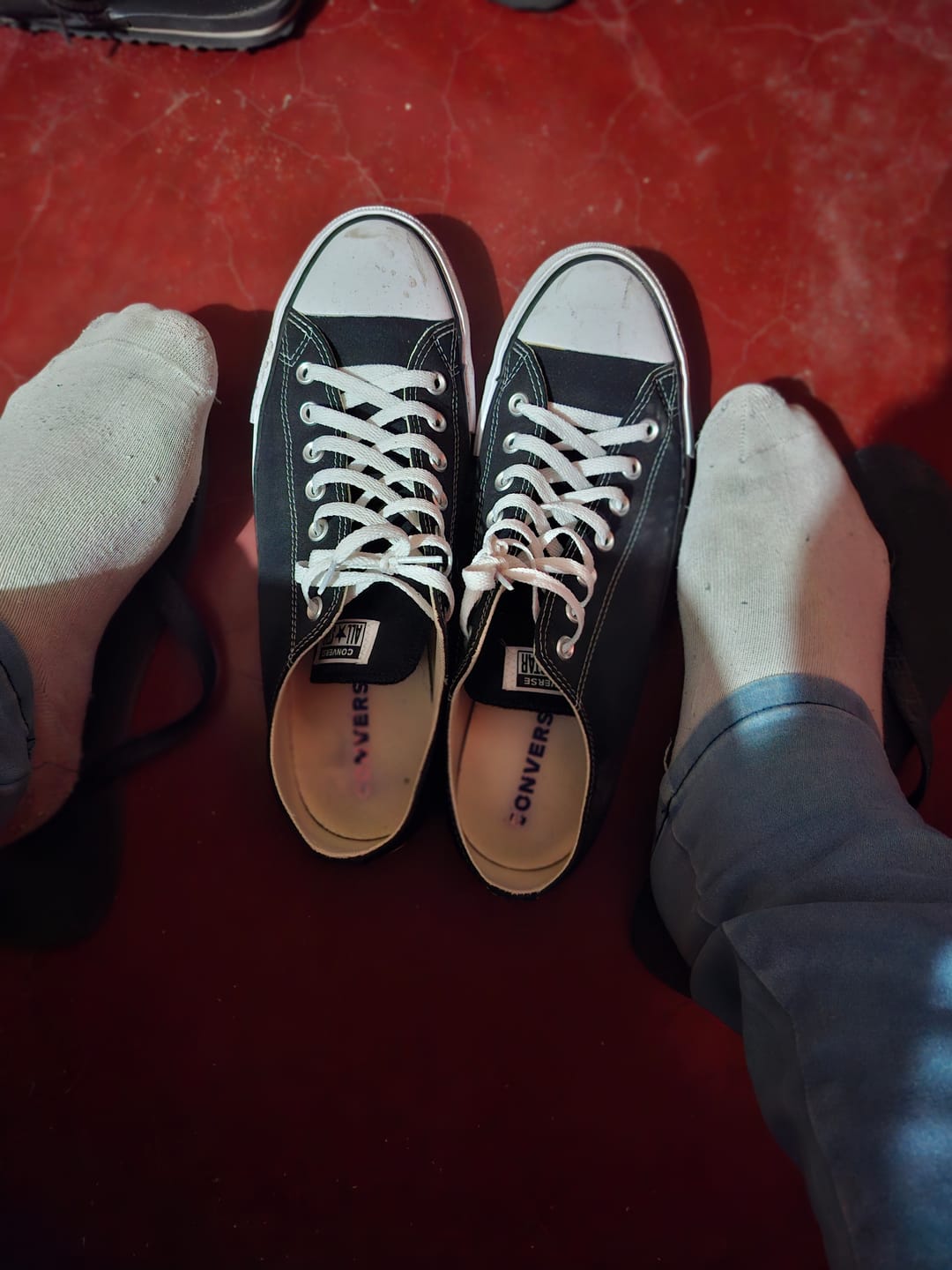 Customer photo review of Zapatillas Converse Chuck Taylor Core Negro