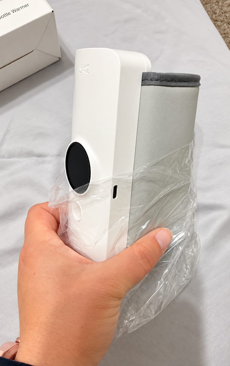 Customer photo review of NestiSip WarmWrap