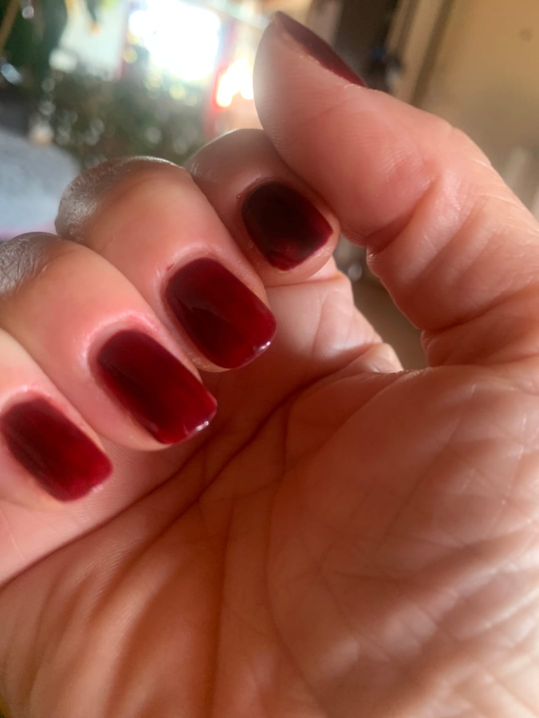 Customer photo review of Smalto Semipermanente LCI -  Rouge Noir - Rosso/Marrone